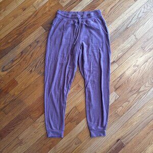 Alo Soho Sweatpants - EUC, Size Medium, Woodrose Color
